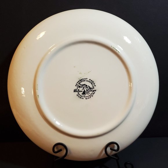 Blue Ridge Southern Potteries Pinkie Pattern Dinner Lunch Plates - Picture 3 of 11